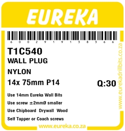 T1C540 - Wall Plug -T1C540_Label_T